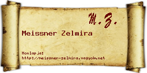 Meissner Zelmira névjegykártya